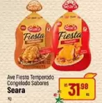 Oferta de Seara - Ave Fiesta Temperada Congelada Sabores por R$31,98 em Super Muffato