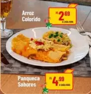 Oferta de Arroz Colorido por R$4,99 em Super Muffato