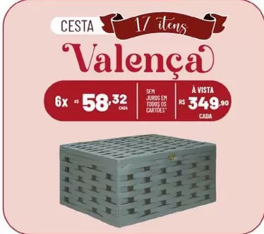 Oferta de Cesta por R$349,9 em Super Muffato