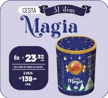 Oferta de Cesta em Super Muffato