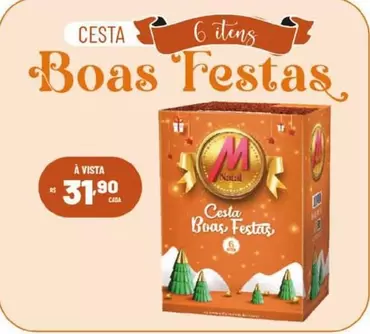 Oferta de Natal - Cesta Boas Festas por R$31,9 em Super Muffato