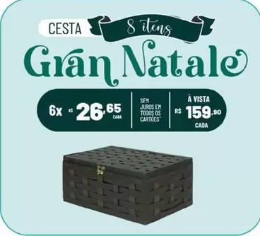 Oferta de Cesta 8 Ticus por R$159,9 em Super Muffato