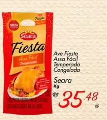 Oferta de Fiesta - Ave Fiesta Assa Fácil Temperada Congelada por R$35,48 em Super Muffato