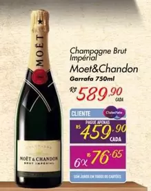 Oferta de Chandon - Champagne Brut Impérial por R$589,9 em Super Muffato