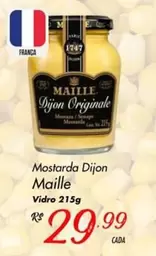 Oferta de Maille - Mostarda Dijon por R$29,99 em Super Muffato