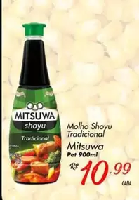 Oferta de Mitsuwa - Molho Shoyu Tradicional por R$10,99 em Super Muffato