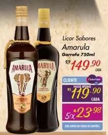 Oferta de Sabores - Licor por R$149,9 em Super Muffato