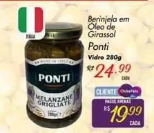 Oferta de Italia - Berinjela Em Oleo De Girassol por R$24,99 em Super Muffato