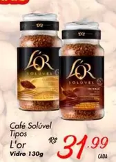 Oferta de Lor - Café Solúvel Tipos Vidro por R$31,99 em Super Muffato