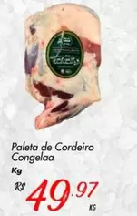 Oferta de De   - Paleta De Cordeiro Congelaa por R$49,97 em Super Muffato