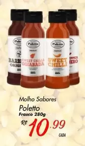 Oferta de Sweet - Molho Sabores por R$10,99 em Super Muffato