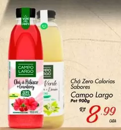 Oferta de Sabores - Chá Zero Calorias Sabores por R$8,99 em Super Muffato