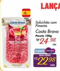 Oferta de Pacote - Salsichao Com Pimenta por R$24,98 em Super Muffato