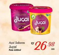 Oferta de Sabores - Açaí Sabores por R$26,98 em Super Muffato