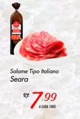 Oferta de Seara - Salame Tipo Italiano por R$7,99 em Super Muffato