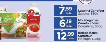 Oferta de Carrefour - Lasanha por R$7,59 em Carrefour