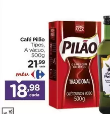 Oferta de Pilão - Café por R$21,99 em Carrefour