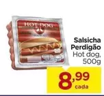 Oferta de Perdigão - Salsicha por R$8,99 em Carrefour