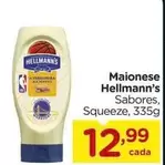 Oferta de Hellmann's - Maionese por R$12,99 em Carrefour