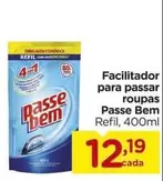 Oferta de Bem Brasil - Facilitador Para Passar Roupas por R$12,19 em Carrefour