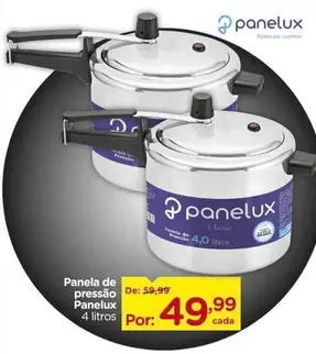 Oferta de Panelux - Panela De Pressão por R$49,99 em Carrefour