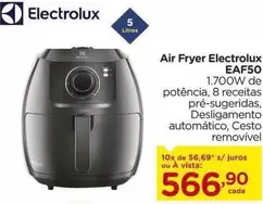 Oferta de Electrolux - Air Fryer EaF50 por R$566,9 em Carrefour