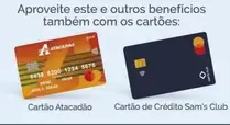 Oferta de Cartão De Crédito Sam's Club em Carrefour