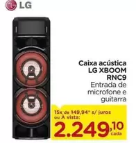 Oferta de LG - Caixa Acústica Xboom Rnc9 por R$2249,1 em Carrefour