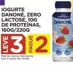 Oferta de Danone - Iogurte, Zero Lactose, 10g De Proteínas, 160g/220g em Carrefour