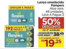 Oferta de Pampers - Lenço Umedecido por R$38,49 em Carrefour