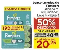 Oferta de Pampers - Lenço Umedecido por R$40,49 em Carrefour