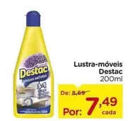 Oferta de Destac - Lustra-Móveis por R$7,49 em Carrefour