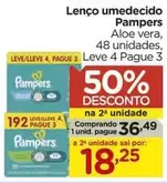 Oferta de Pampers - Lenço Umedecido por R$36,49 em Carrefour