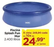 Oferta de Mor - Piscina Splash por R$249,9 em Carrefour