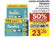 Oferta de Pampers - Lenço Umedecido por R$46,39 em Carrefour