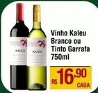 Oferta de Vinho Branco Ou Tinto por R$16,9 em Super Muffato