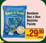 Oferta de Bon o bon - Bombom Bon O Bon Beijinho por R$29,9 em Super Muffato