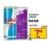 Oferta de Red Bull - Energético Sabores por R$7,69 em Super Muffato