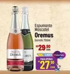 Oferta de Oremus - Espumante Moscatel por R$29,9 em Super Muffato