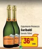 Oferta de Garibaldi - Espumante Prosecco por R$36,99 em Super Muffato