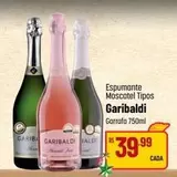 Oferta de Garibaldi - Espumante Moscatel Tipos por R$39,99 em Super Muffato