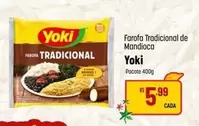 Oferta de Yoki - Farofa Tradicional De Mandioca por R$5,99 em Super Muffato