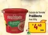 Oferta de Predilecta - Extrato De Tomate por R$4,49 em Super Muffato