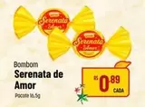 Oferta de Serenata - Bombom Serenata De Amor por R$0,89 em Super Muffato