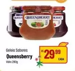 Oferta de Queensberry - Geleia Sabores por R$29,99 em Super Muffato