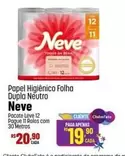 Oferta de Neve - Papel Higiênico Folha Dupla por R$20,9 em Super Muffato