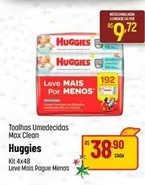 Oferta de Huggies - Toalhas Umedecidas Max Clean por R$38,9 em Super Muffato