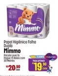 Oferta de Mimmo - Papel Higiênico Folha Dupla por R$20,9 em Super Muffato