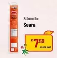 Oferta de Seara - Salaminho por R$7,59 em Super Muffato