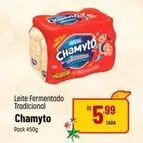 Oferta de Chamyto - Leite Fermentado Tradicional por R$5,99 em Super Muffato